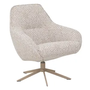 Draaifauteuil Chaplin patroon
