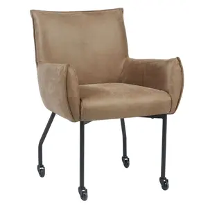 Eetkamerstoel Enrico bull almond 82