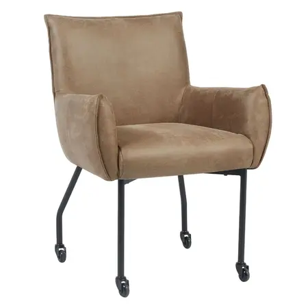 Eetkamerstoel Enrico bull almond 82