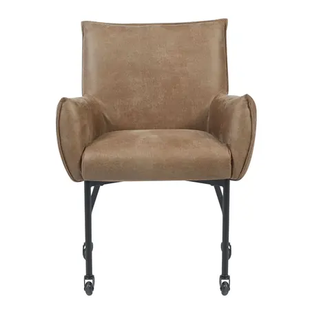 Eetkamerstoel Enrico bull almond 82