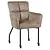 Eetkamerstoel Enzo velvet taupe