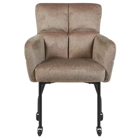 Eetkamerstoel Enzo velvet taupe