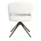Eetkamerstoel Luca naturel met anodic brown frame