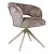 Eetkamerstoel Luca taupe met beige frame