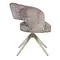 Eetkamerstoel Luca taupe met beige frame