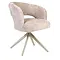 Eetkamerstoel Luca beige met beige frame