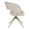 Eetkamerstoel Luca beige met beige frame