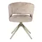 Eetkamerstoel Luca beige met beige frame