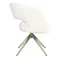 Eetkamerstoel Luca naturel met beige frame