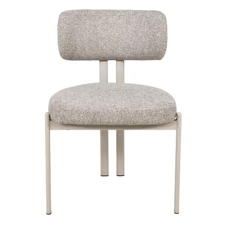 So True by Troubadour Eetkamerstoel Kai zand met beige frame