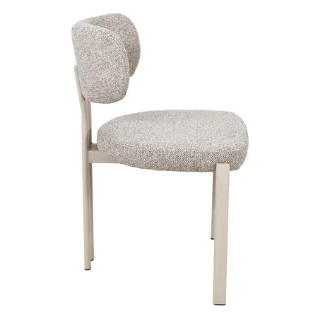 So True by Troubadour Eetkamerstoel Kai zand met beige frame