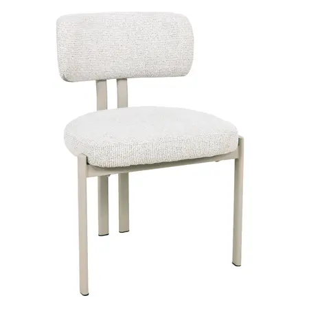 So True by Troubadour Eetkamerstoel Kai naturel met beige frame