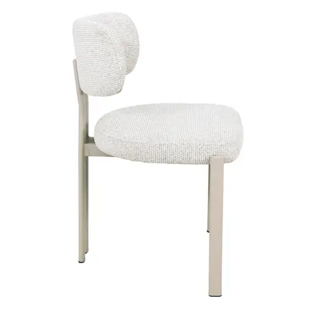 So True by Troubadour Eetkamerstoel Kai naturel met beige frame
