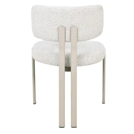 So True by Troubadour Eetkamerstoel Kai naturel met beige frame