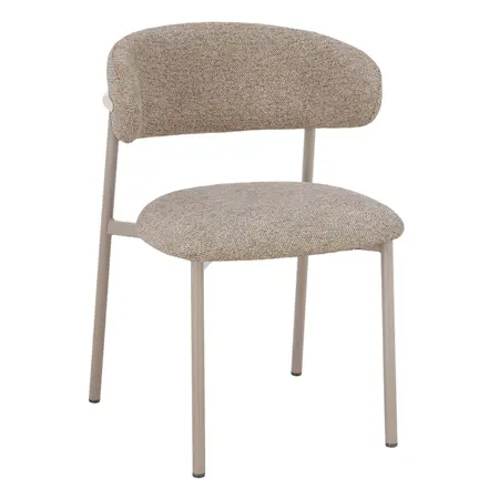 So True by Troubadour Eetkamerstoel Ryo zand met beige frame