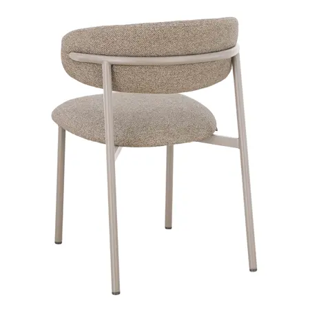 So True by Troubadour Eetkamerstoel Ryo zand met beige frame