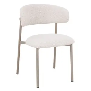 So True by Troubadour Eetkamerstoel Ryo naturel met beige frame