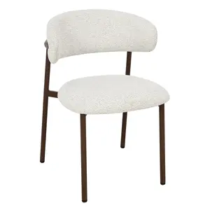 So True by Troubadour Eetkamerstoel Ryo naturel met walnoot frame