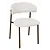 So True by Troubadour Eetkamerstoel Ryo naturel met walnoot frame