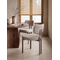 So True by Troubadour Eetkamerstoel Kai zand met anodic brown frame