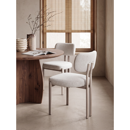 So True by Troubadour Eetkamerstoel Kai naturel met beige frame