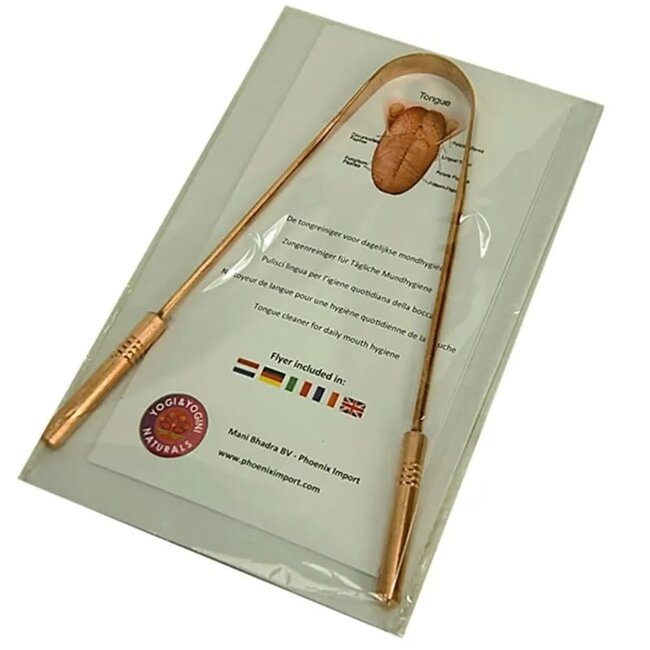 Tongschraper van Superieure Kwaliteit - Koper