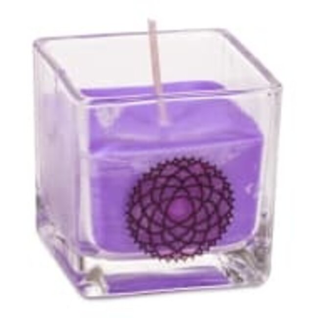 Set van 7 Eco Chakra Koolzaadwas Geurkaarsen