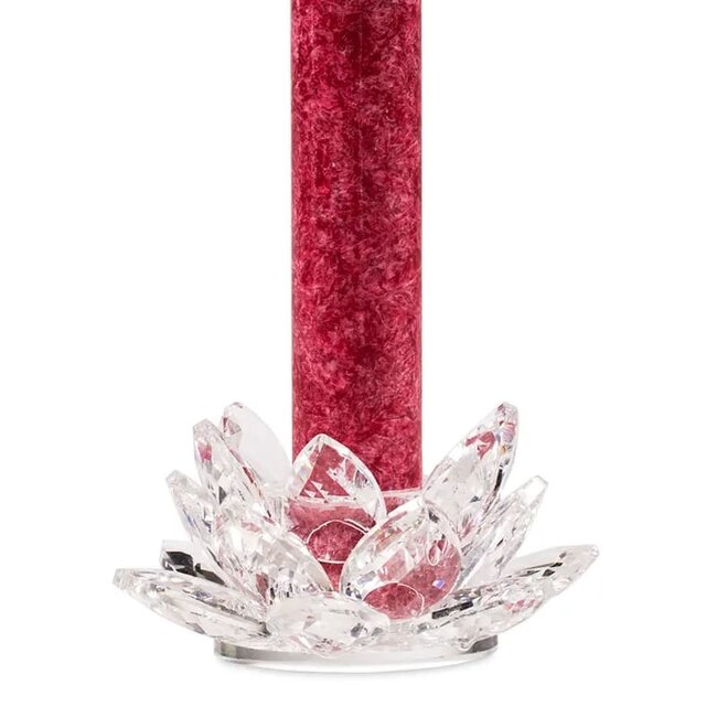 Lotus kaarshouder kristal S