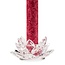 Lotus kaarshouder kristal S