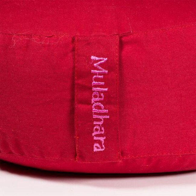 Meditatiekussen 1e Chakra Muladhara Geborduurd