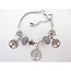Pandora Style Armband  met Tree of Life Bedels