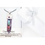 Ketting Amethist Hanger met 7 Chakra Stenen