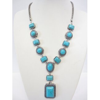 PuurSpirits Turquoise Sieraden Set - Julia