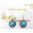 PuurSpirits Sieraden Set Turquoise - Maia - Zilverkleur