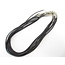 Leer  ketting zwart