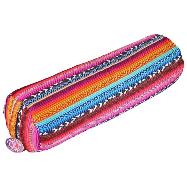 Yogi & Yogini  Yoga Bolster Tribal Fleurig Rond