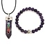 PuurSpirits Sieraden Set Amethist   in Luxe Cadeau Doos