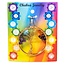 Hanger Chakraboom Goudkleurig met 7 Edelstenen