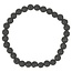 Armband Lavasteen Edelsteen 6 mm Kralen