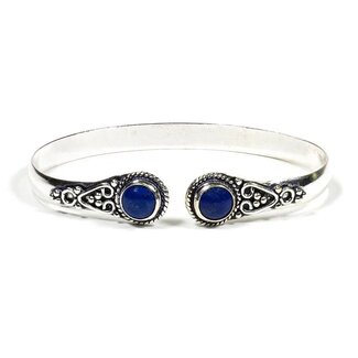 PuurSpirits Armband met Lapis Lazuli -19 cm