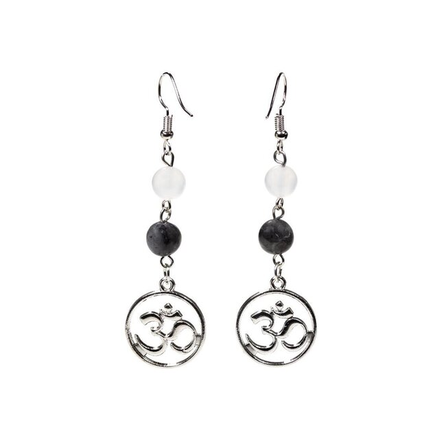 Sieraden Set Labradoriet en Witte Agaat