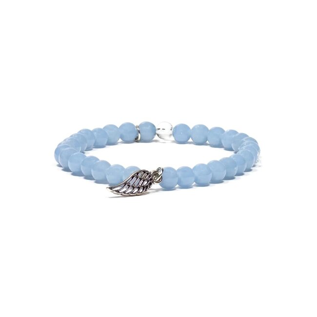 Sieradenset Angeliet Bergkristal Armband Oorbellen