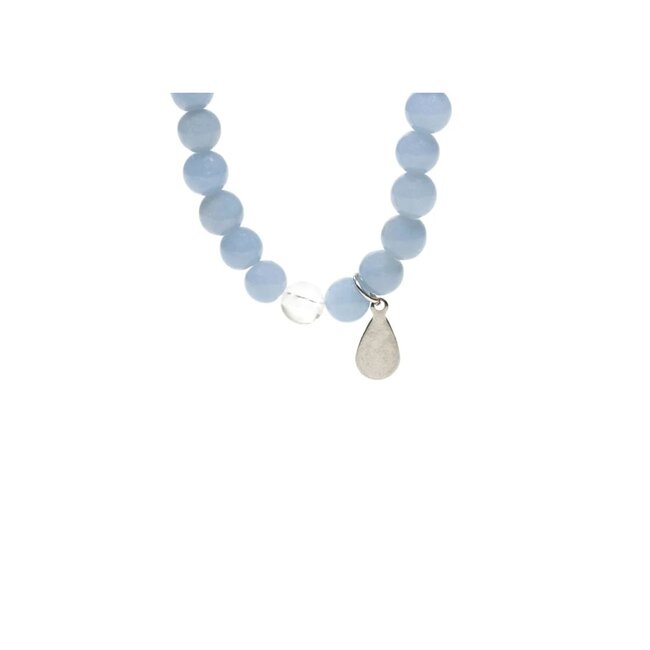 Sieraden Set Angeliet/ Bergkristal met Bedeltje