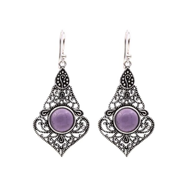 Sieraden Set Bohemian met Amethistkwarts