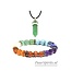 Sieraden Set 7 Chakra's Armband en Ketting