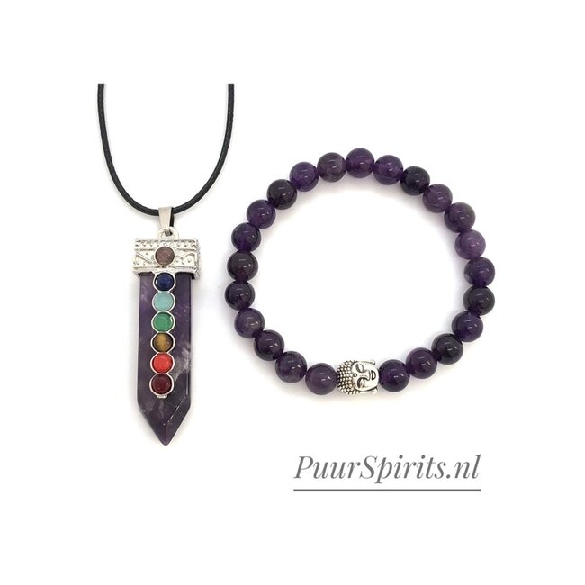 PuurSpirits Sieraden Set Amethist