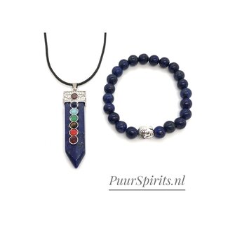 PuurSpirits Sieraden Set Lapis Lazuli