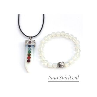 PuurSpirits Sieraden Set Opaliet