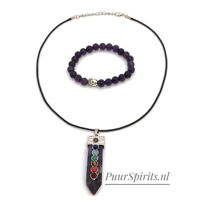 PuurSpirits Sieraden Set Amethist