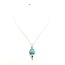Sieradenset Turkoois Armband Ketting met Hanger